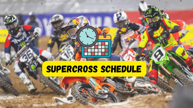AMA Supercross Schedule 2023